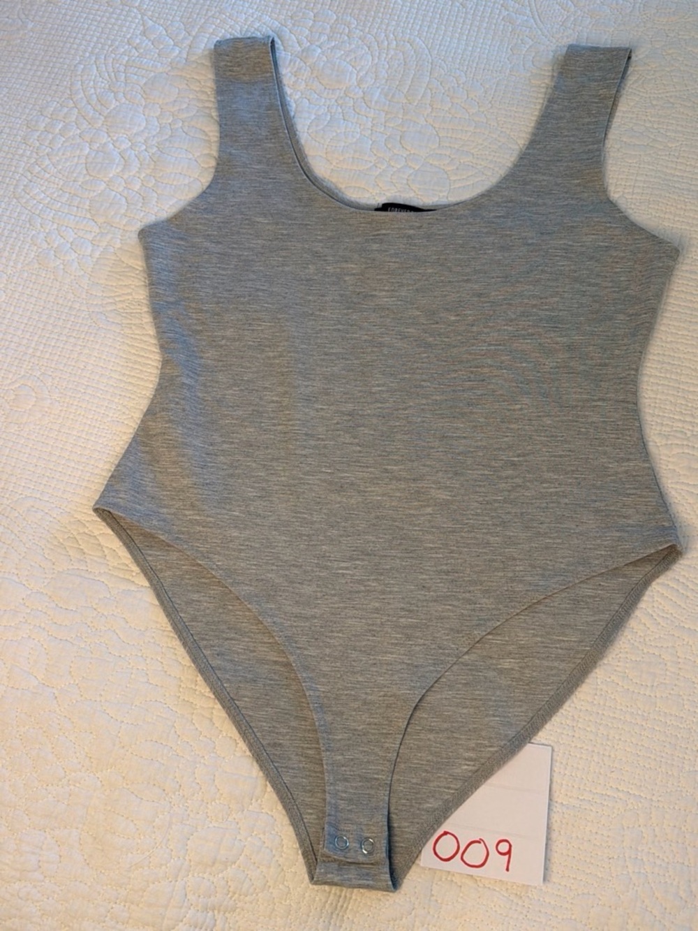 Forever 21 Grey Kids One-Piece Bodysuit